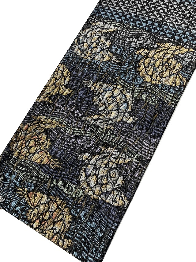 荒磯文様 破格値アウトレット 西陣織 名門 京藝 1点限り ｜着物