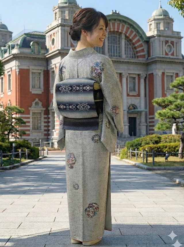 真南風 花織帯