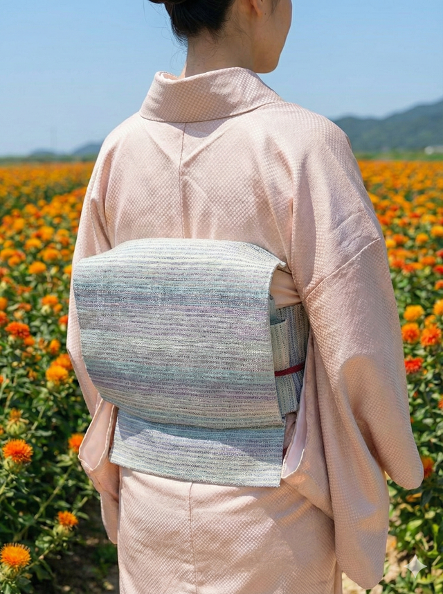 よねざわ新田 紅花染