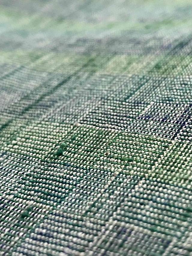 本場結城紬 地機織