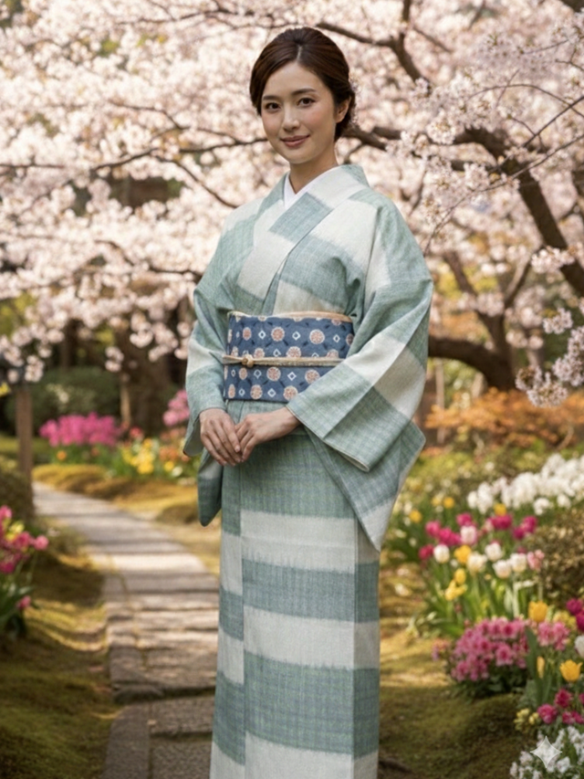 本場結城紬 地機織