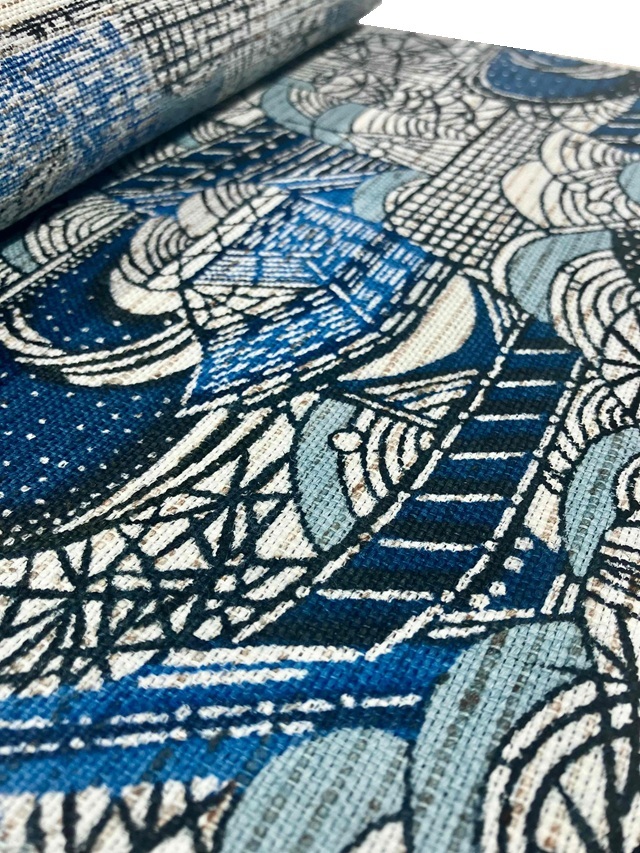 玉那覇有公 紅型染