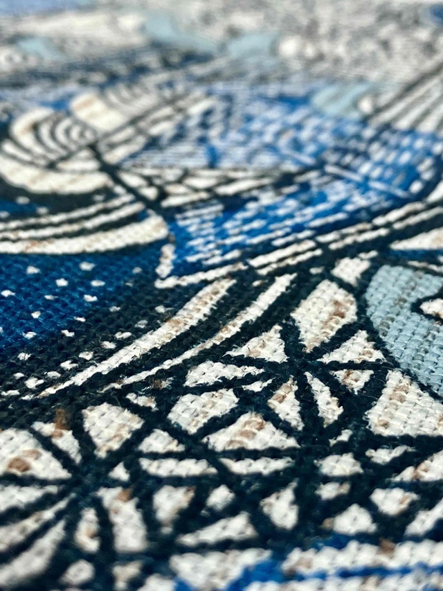 玉那覇有公 紅型染