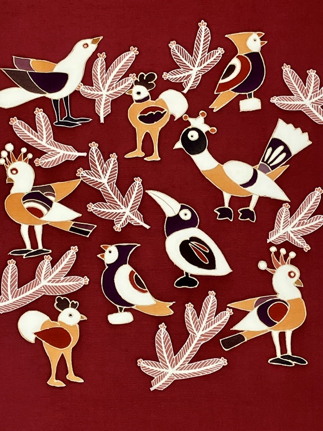 西原 染九寸名古屋帯