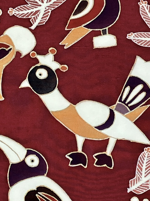 西原 染九寸名古屋帯