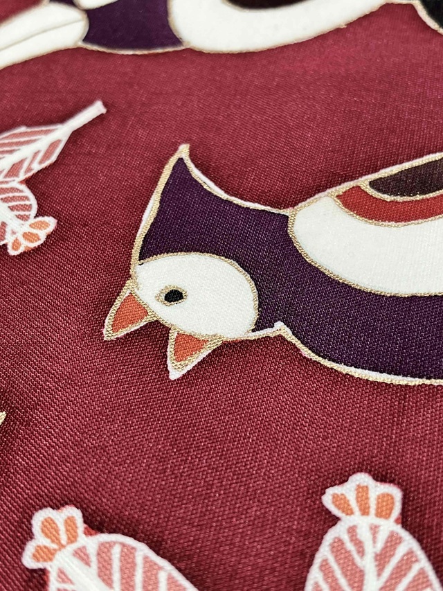 西原 染九寸名古屋帯