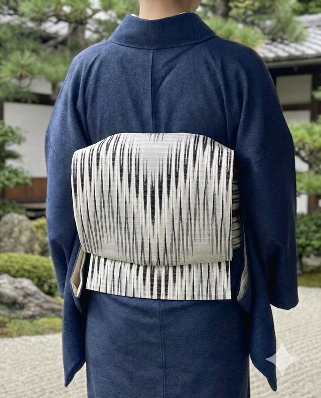 京友禅 九寸名古屋帯