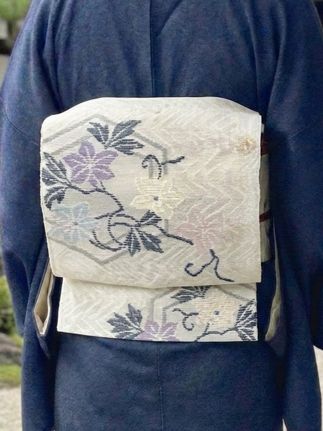 帯屋捨松　夏八寸名古屋帯