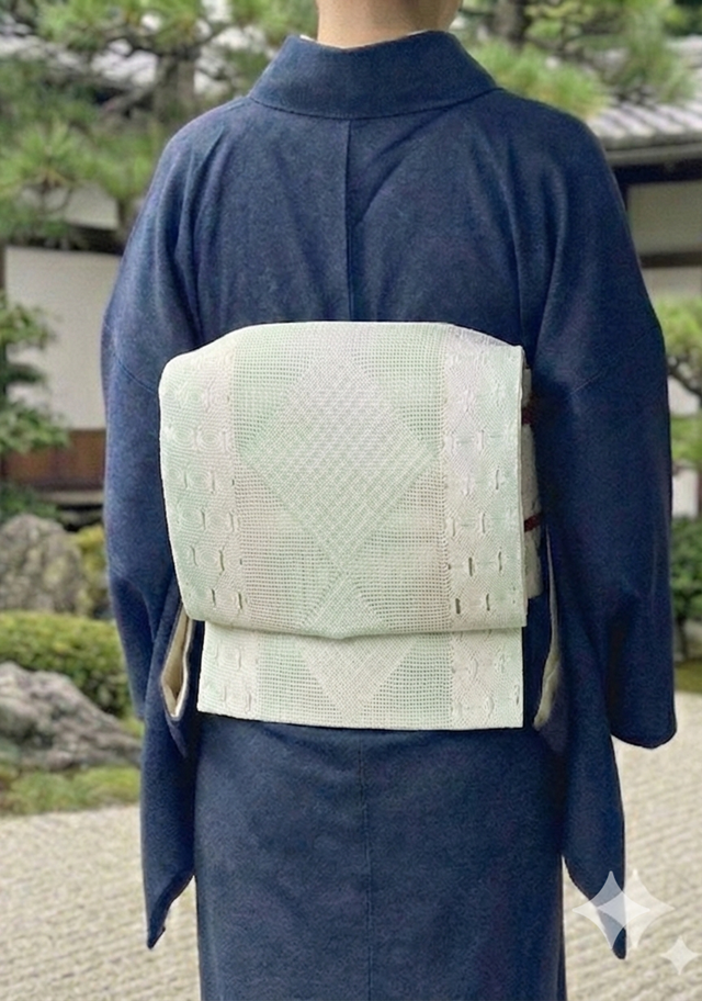 組織八寸名古屋帯