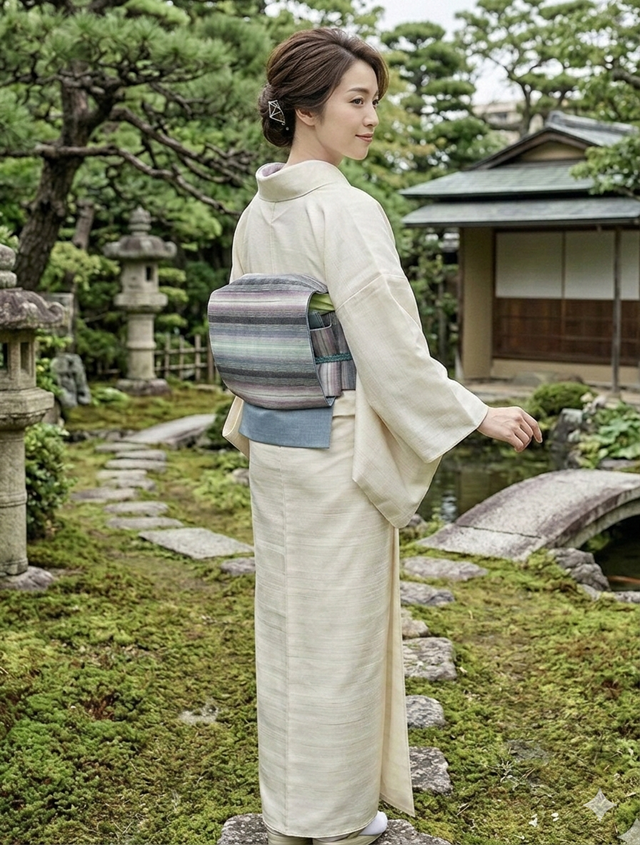 真南風　花倉織