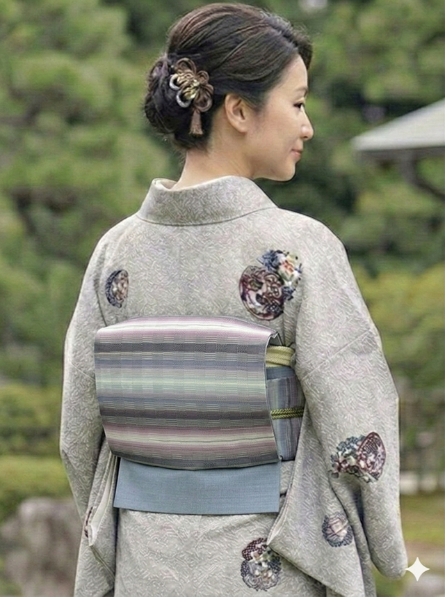 真南風　花倉織