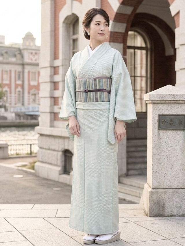白鷹の手綾織