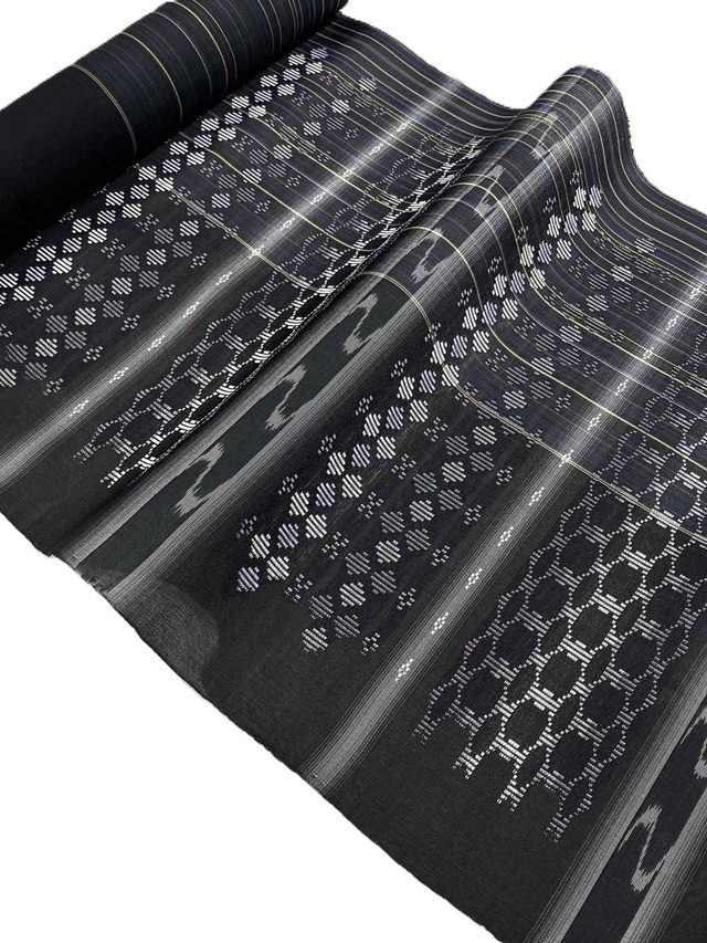 南風原花織夏九寸名古屋帯