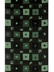 洒落帯 袋帯 全通柄 市松 格子柄 未使用 イ6151 洒落帯 袋帯 全通柄 市松 格子柄 未使用 イ6151 未着用 リバーシブル