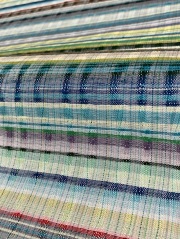 【1点のみ】パステルカラーの豪華で可愛らしい袋帯 美品】 袋帯 秀品 桜 花びら 金糸 箔 水色 六通 正絹｜中古