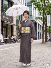 東郷織物　夏大島