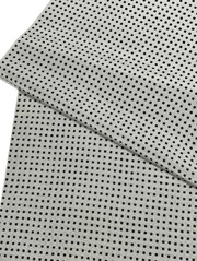【帯揚げ】【丹後縮緬】【型染め】【スクエアー ドット】【グレー】【絹100%】【日本製】【業者在庫放出品 掘出し価格】【送料全国一律510円】