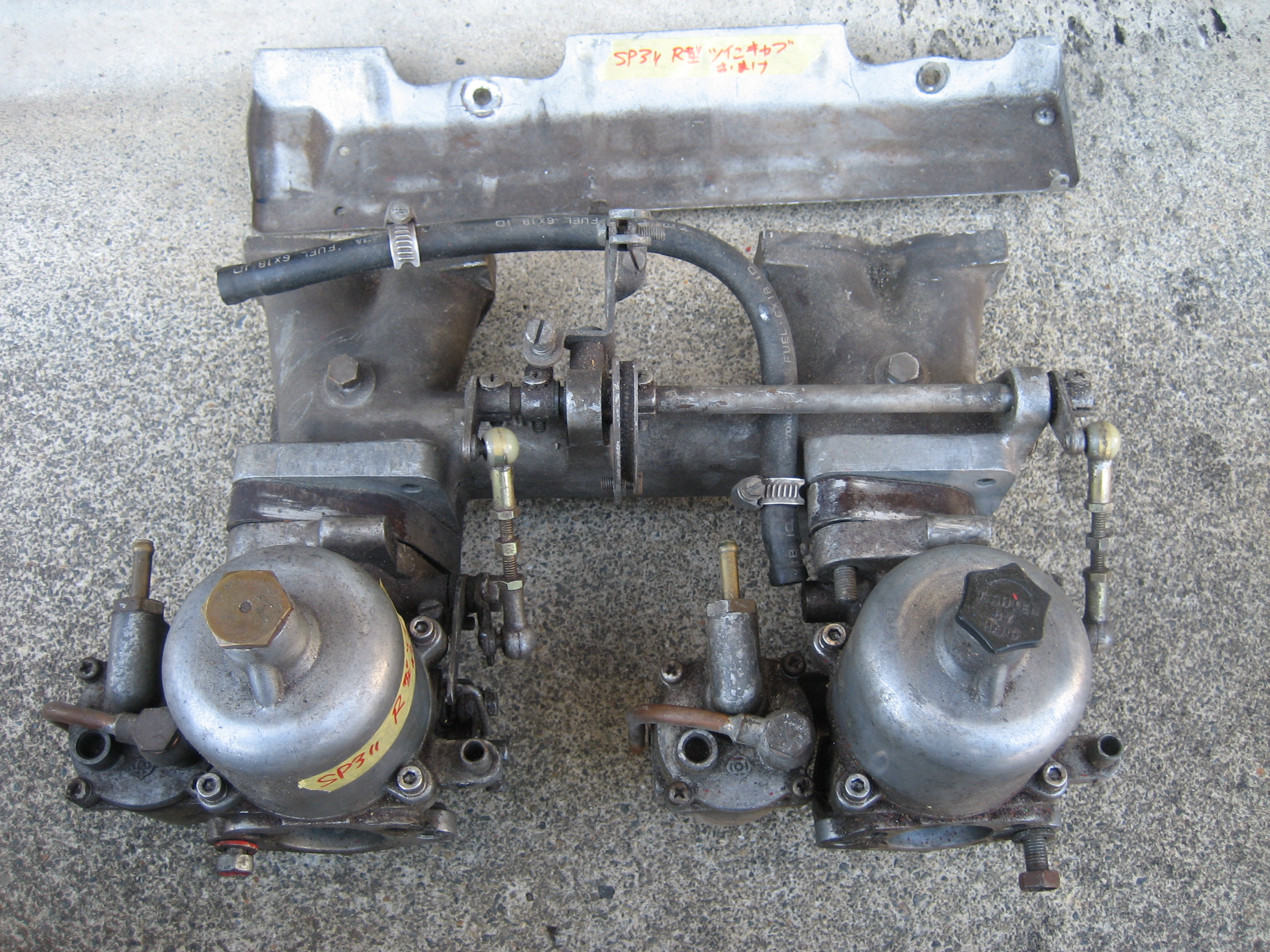 ’65～’67SP311用SUツインキャブセット　中古　リビルトベース