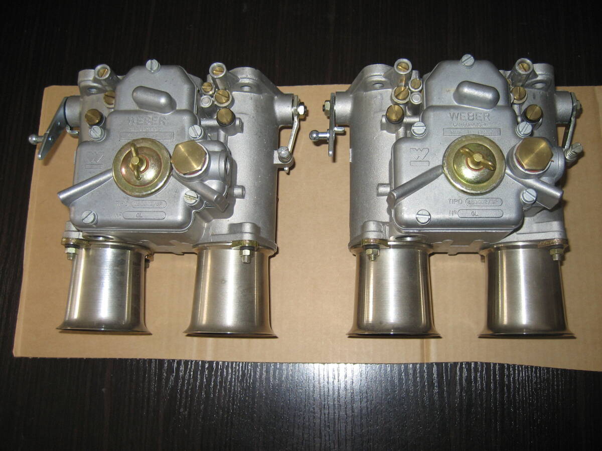 ウェーバー48DCO2/SP　イタリア製　2基セット　中古美品