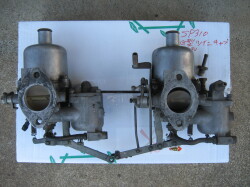 '64~'65SP310用SUツインキャブ　中古　リビルトベース