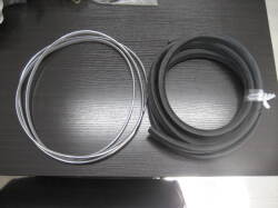 ~'67SP/SR用ハードトップウェザーストリップ　プラスチックモール付き　3m　社外品