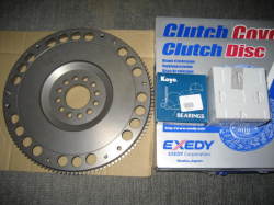 U20用クロモリフライホイール&L28クラッチ4点セット