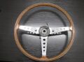 '63～'64SP310 3シーター用純正ステアリング改ウッドステアリング　初期アルミスポーク　製作後未使用