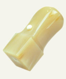 琥珀 角印 21mm オーダー印鑑 こはく 琥珀樹脂 ハンコ