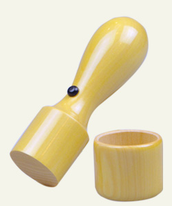 手彫り印鑑　法人印鑑　薩摩柘植（最高級柘植）　18mm