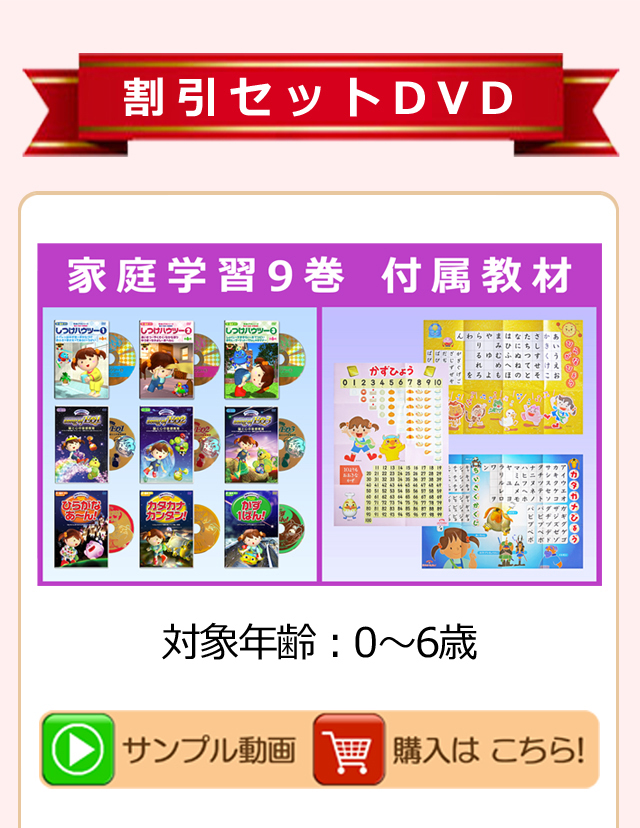 星みつる式・知育DVD・学習