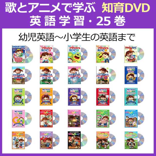 星みつる式 子供英語DVD「英語学習・25巻」NHK教育 英語であそぼ ひとりでできるもんを制作した星みつる先生の英語DVD 幼児からの早期教育や家庭学習 小学生英語の基礎学習 フラッシュカード 英語の歌、英会話、英単語DVDとして。送料無料 公式ショップ限定5%OFF! 英語学習25巻