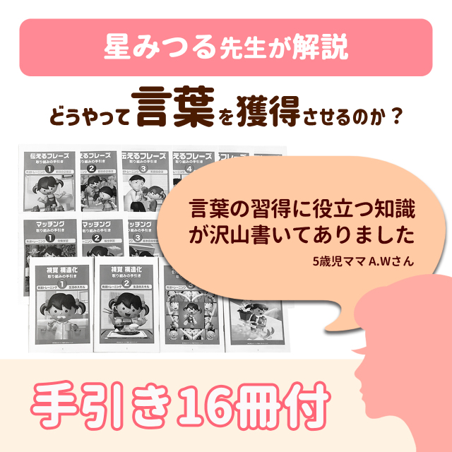 フラッシュカード Dvd 言葉の遅れが気になる子への言語療育教材dvd 3歳 小学生向け 星みつる式 言語訓練 St 前編16巻
