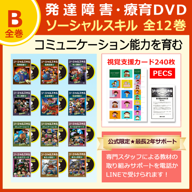 ソーシャルスキル全12巻 ソーシャルスキルトレーニング Sst 園や小学校での集団行動やコミュニケーションの取り方を見て学べる視覚支援教材 星みつる式