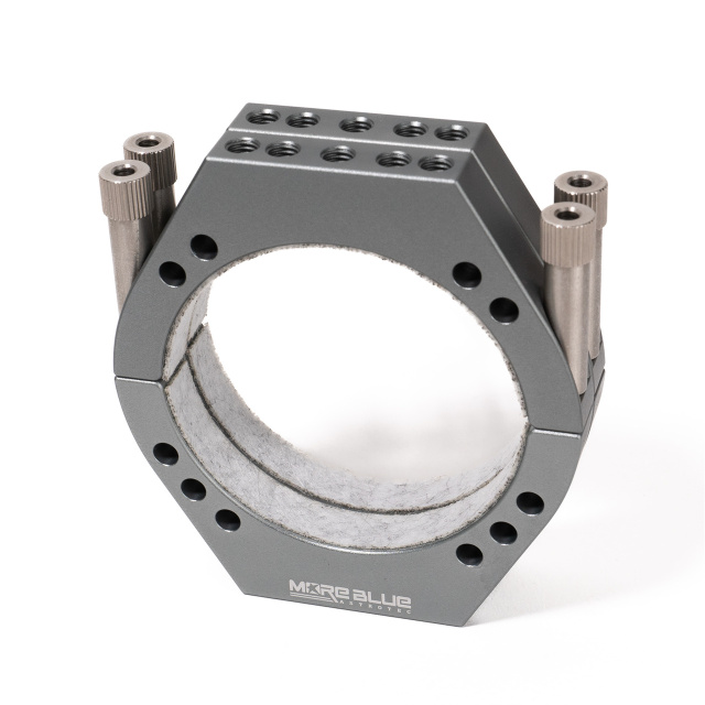 MORE BLUE TB003 内径68mm 超軽量化設計鏡筒バンド M6つまみネジ付き