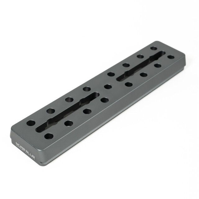 MORE BLUE AU023-ビクセン x アルカスイス デュアル規格180mm軽量アリガタ 取付ネジ付属