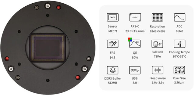 ZWO NEW ASI2600MM Pro