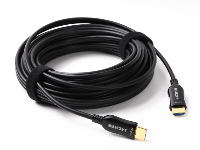 HDMI 8K60Hz HDR10+対応光ファイバーHDMIケーブル10m 48Gbps HD2AOCSF