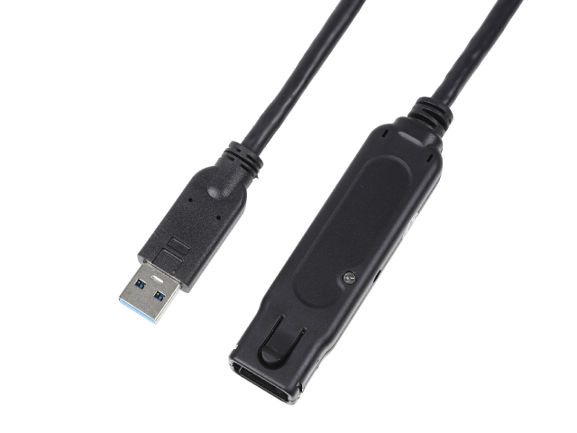 USBケーブル USB3.2 Gen2 タイプAオス-タイプAメス 5m, 10m, 15m