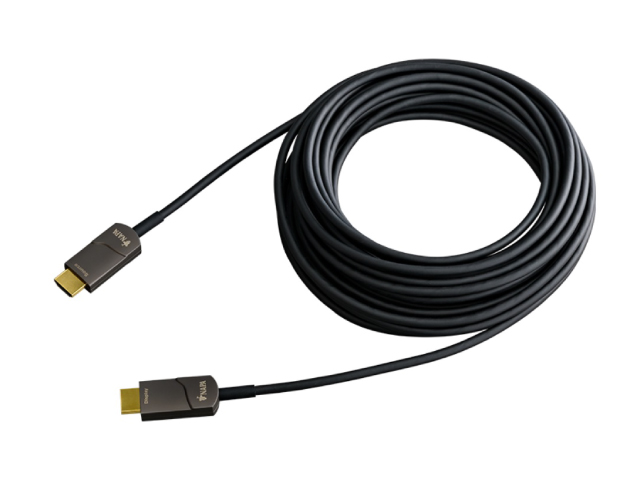 4K@60対応 HDMI アクティブオプティカルケーブル コネクタ固定モデル【取り寄せ品】