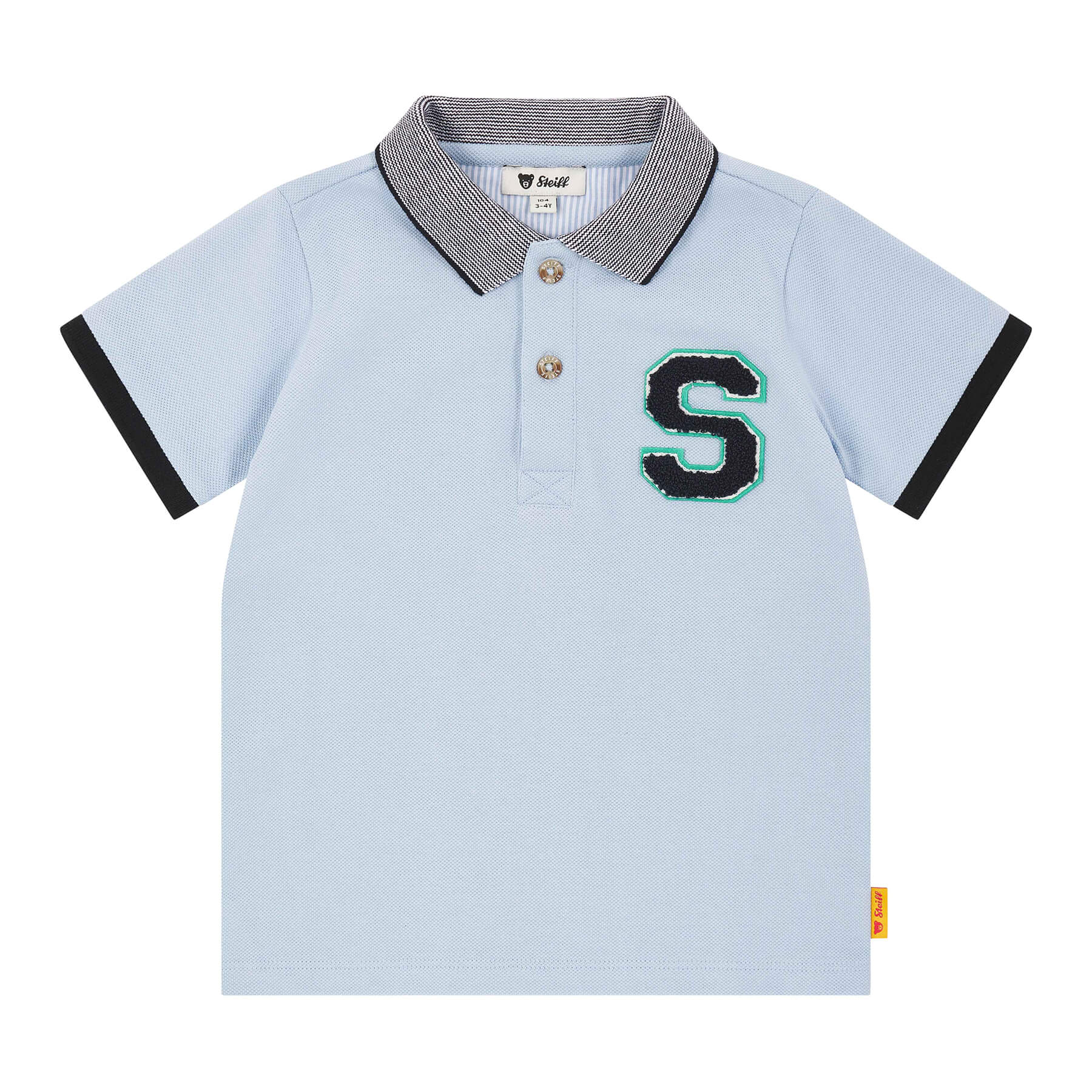 ポロシャツ シャンブレーブルー★