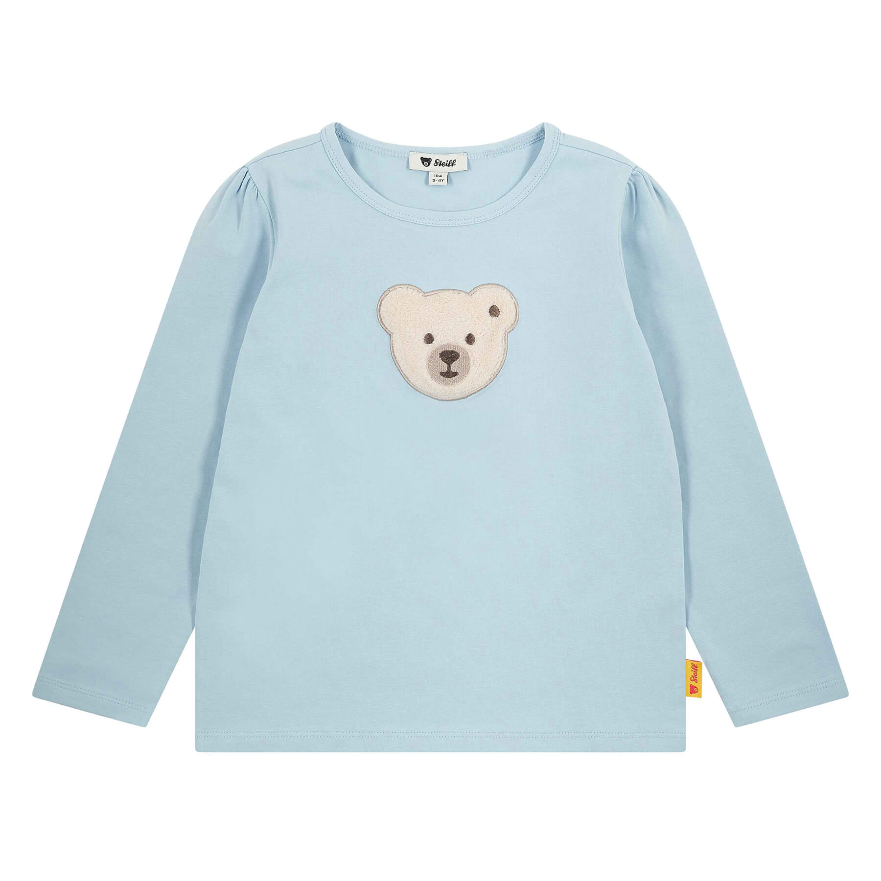 長袖Tシャツ ブルー| ドイツ最高級テディベアのシュタイフ日本