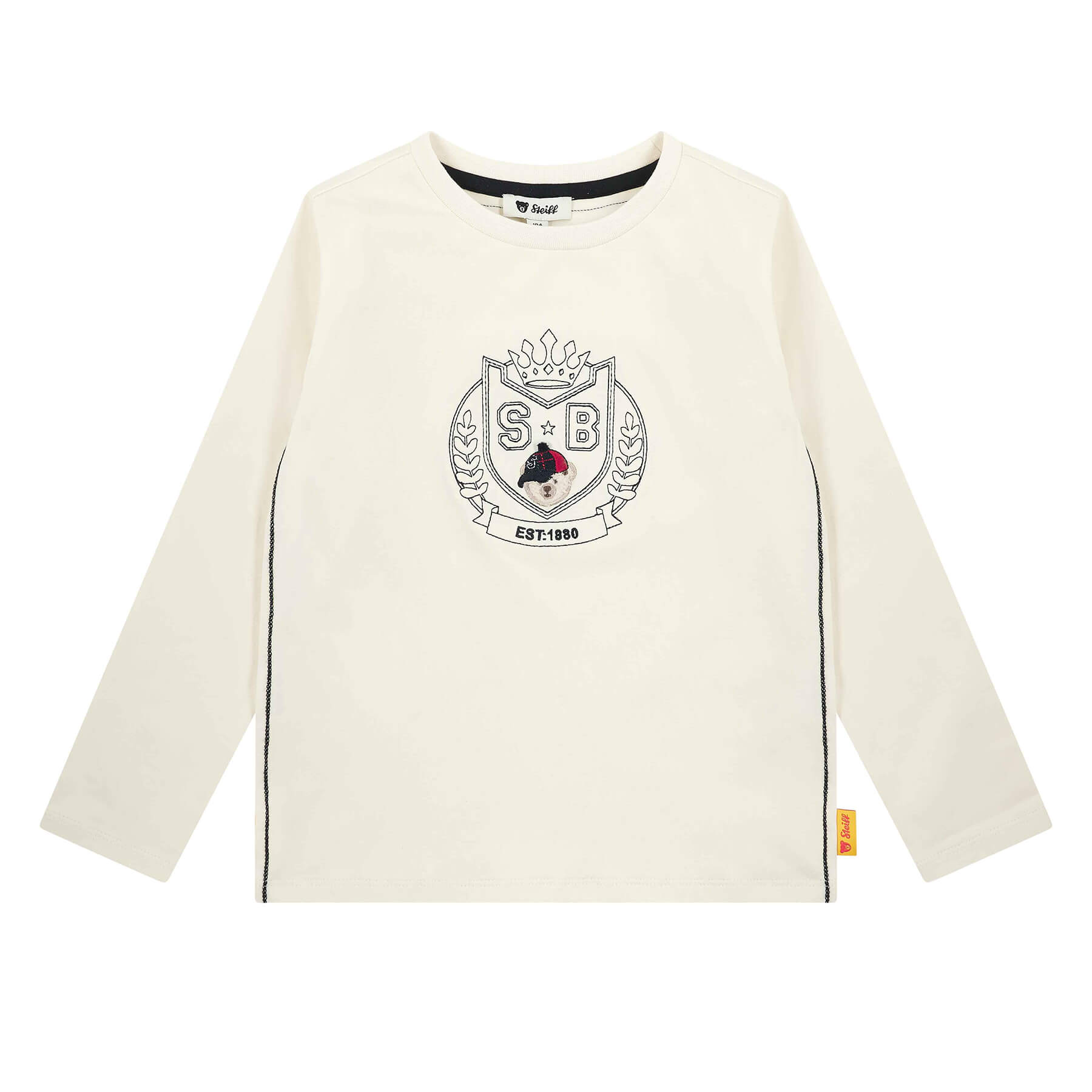 長袖Tシャツ アイボリー