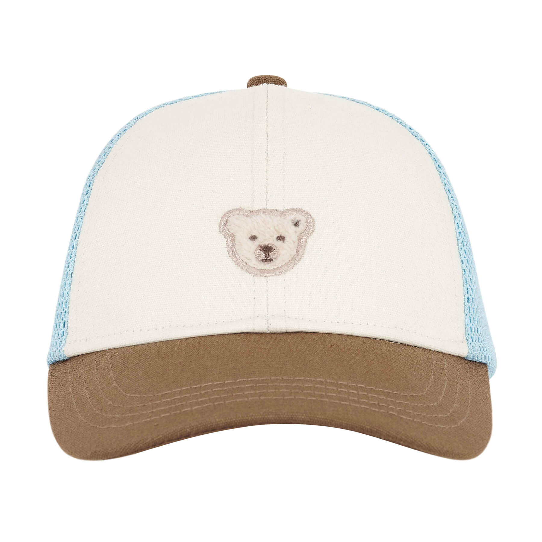 キャップ ブラウン（マルチカラー）| ドイツ最高級テディベアの