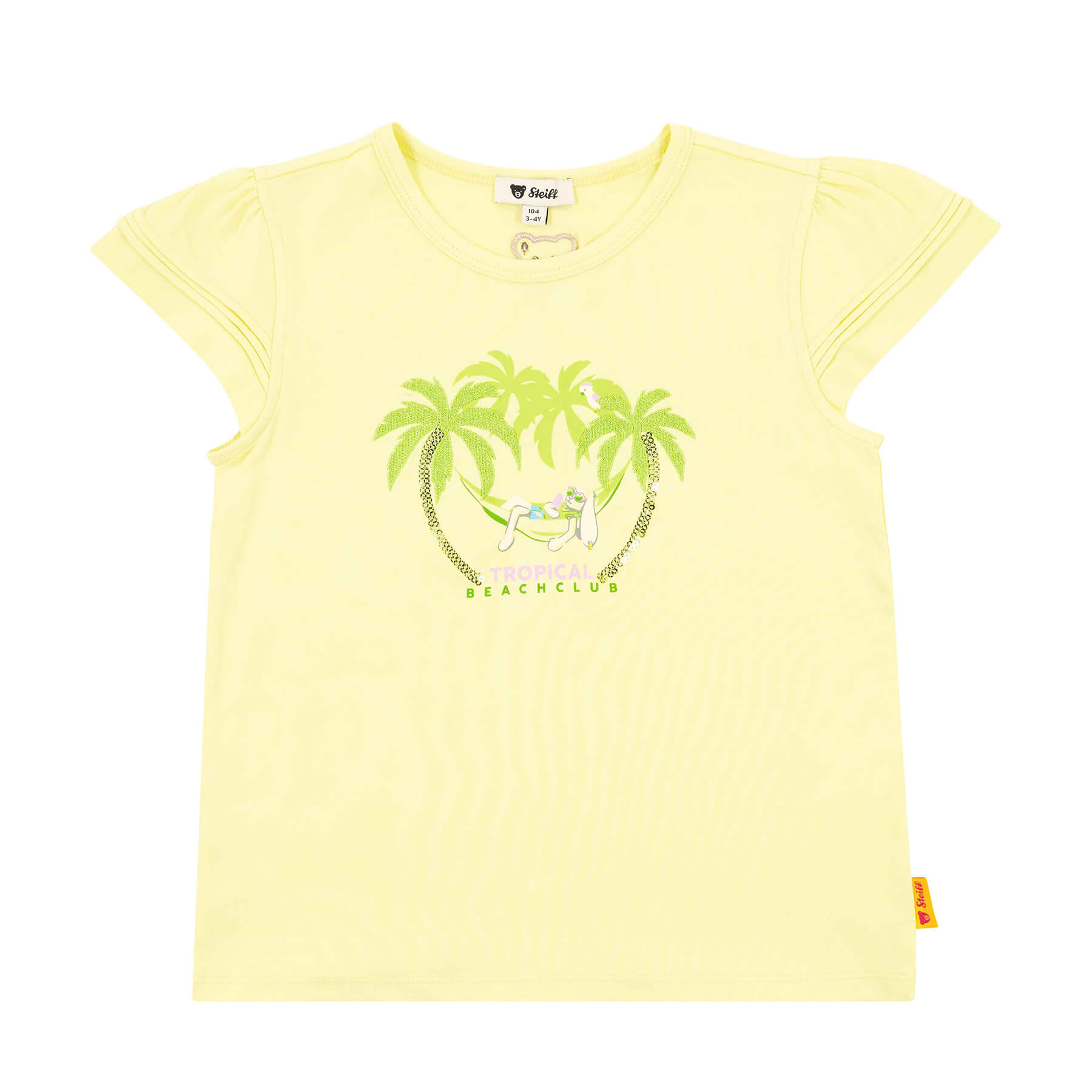 半袖Tシャツ イエロー