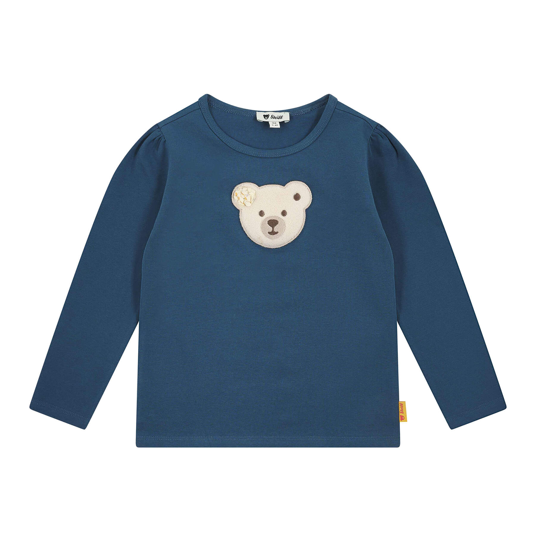 長袖Tシャツ ブルー