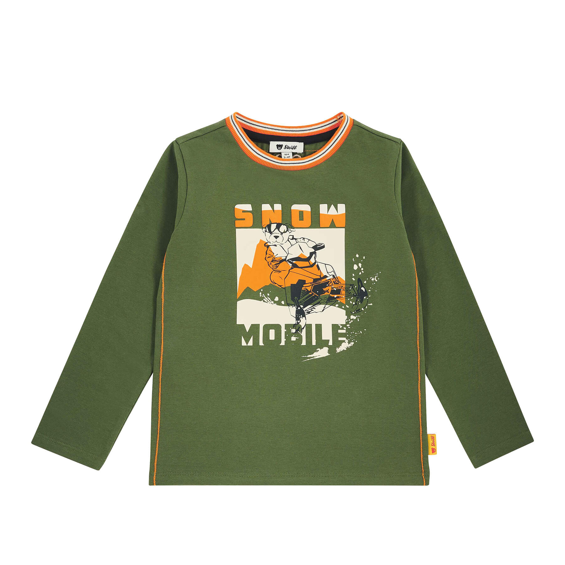 長袖Tシャツ ダークグリーン