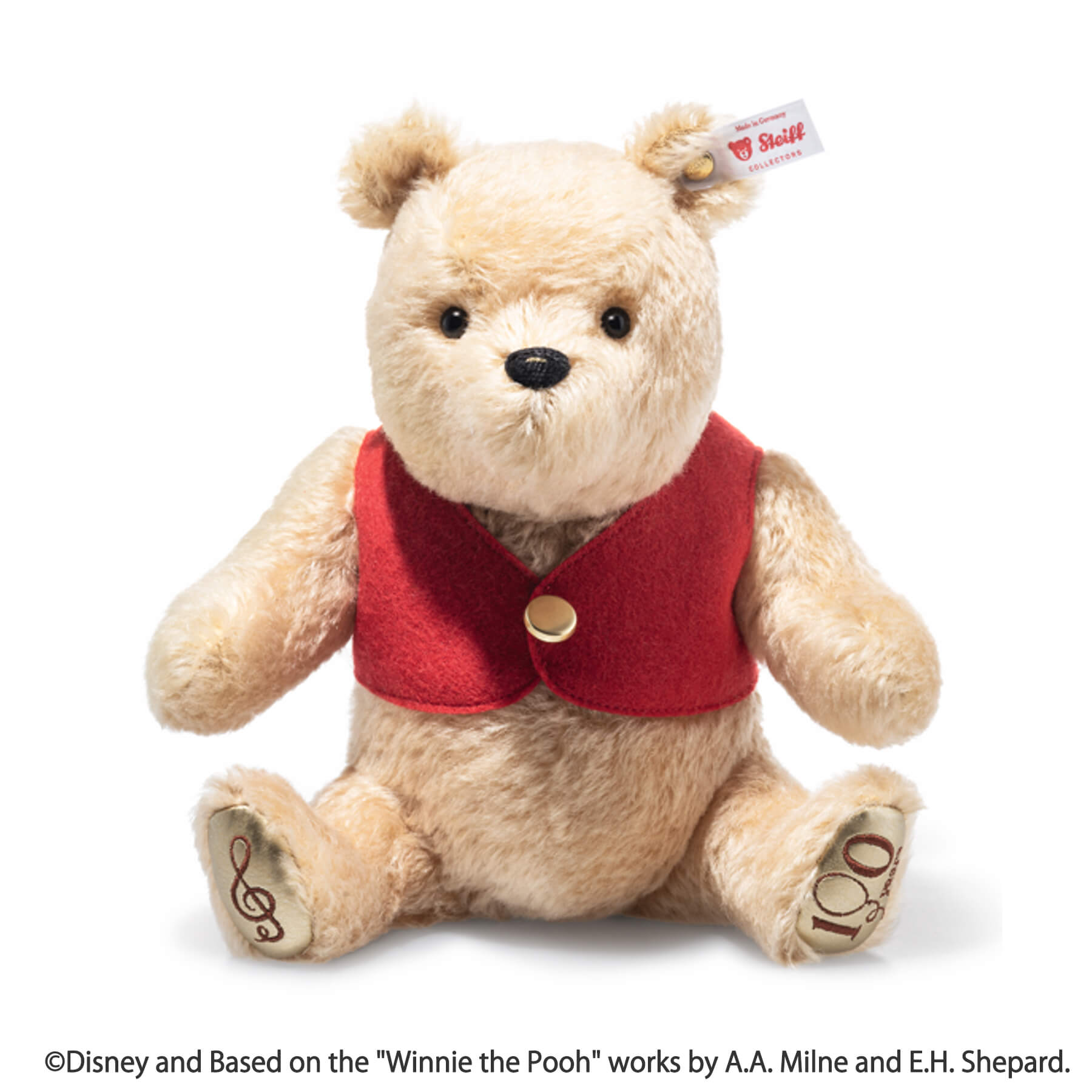 ディズニー くまのプーさん 100周年記念 | ドイツ最高級テディベアの