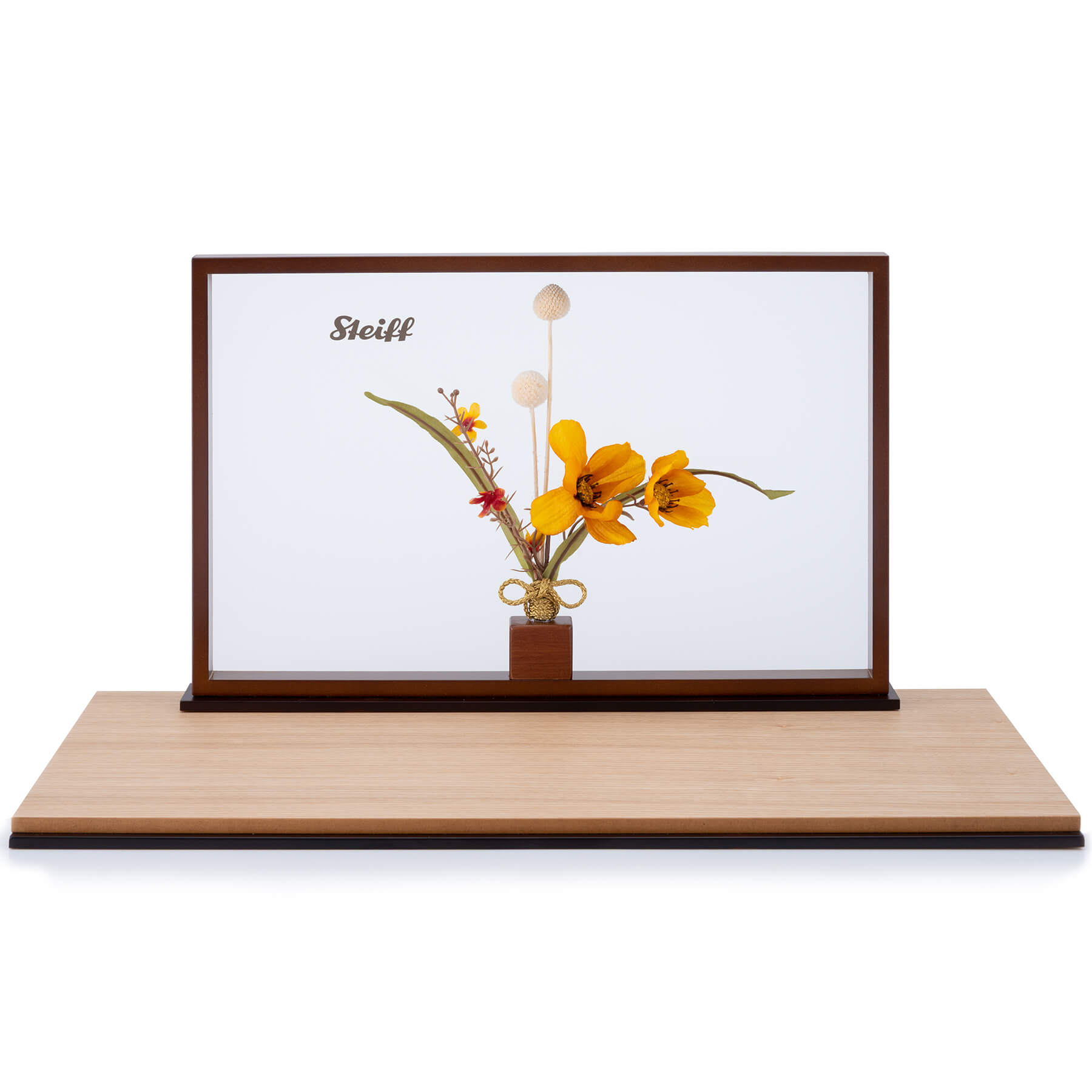 台屏風（アートフラワー） | ドイツ最高級テディベアのシュタイフ日本