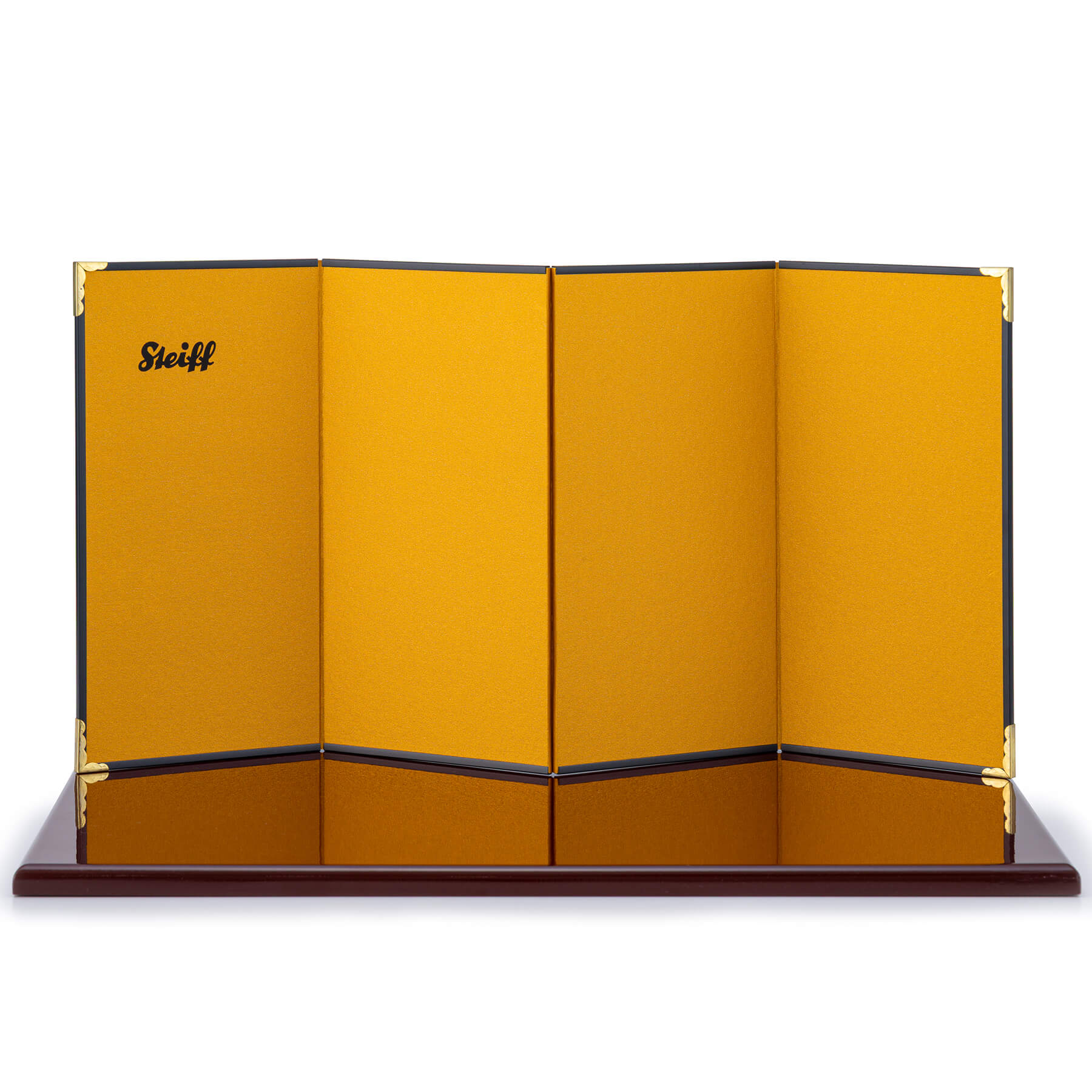 台屏風（ワイン/ゴールド） | ドイツ最高級テディベアのシュタイフ日本