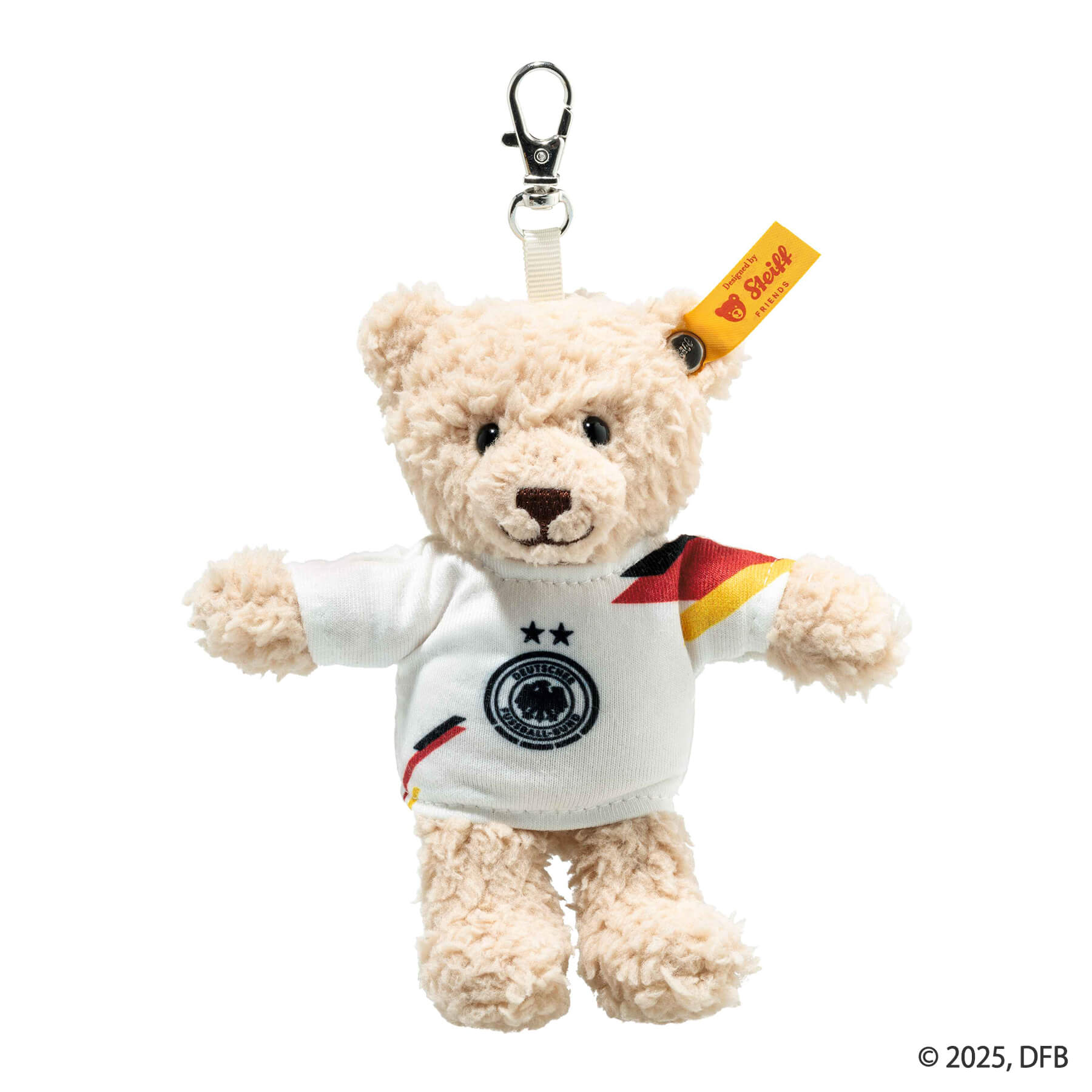 ソフトキーリング・テディベア ミラ ドイツサッカー連盟エディション